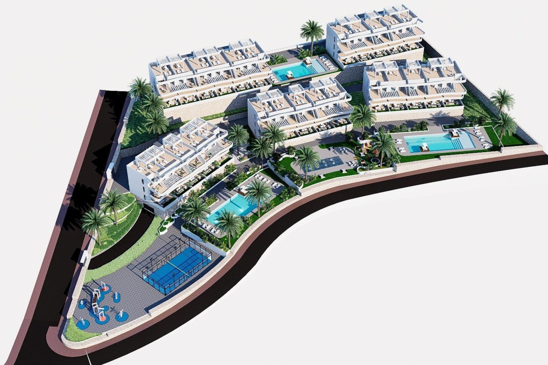 Nieuwbouw Woningen - Appartement / Flat - Finestrat - Puig Campana Golf