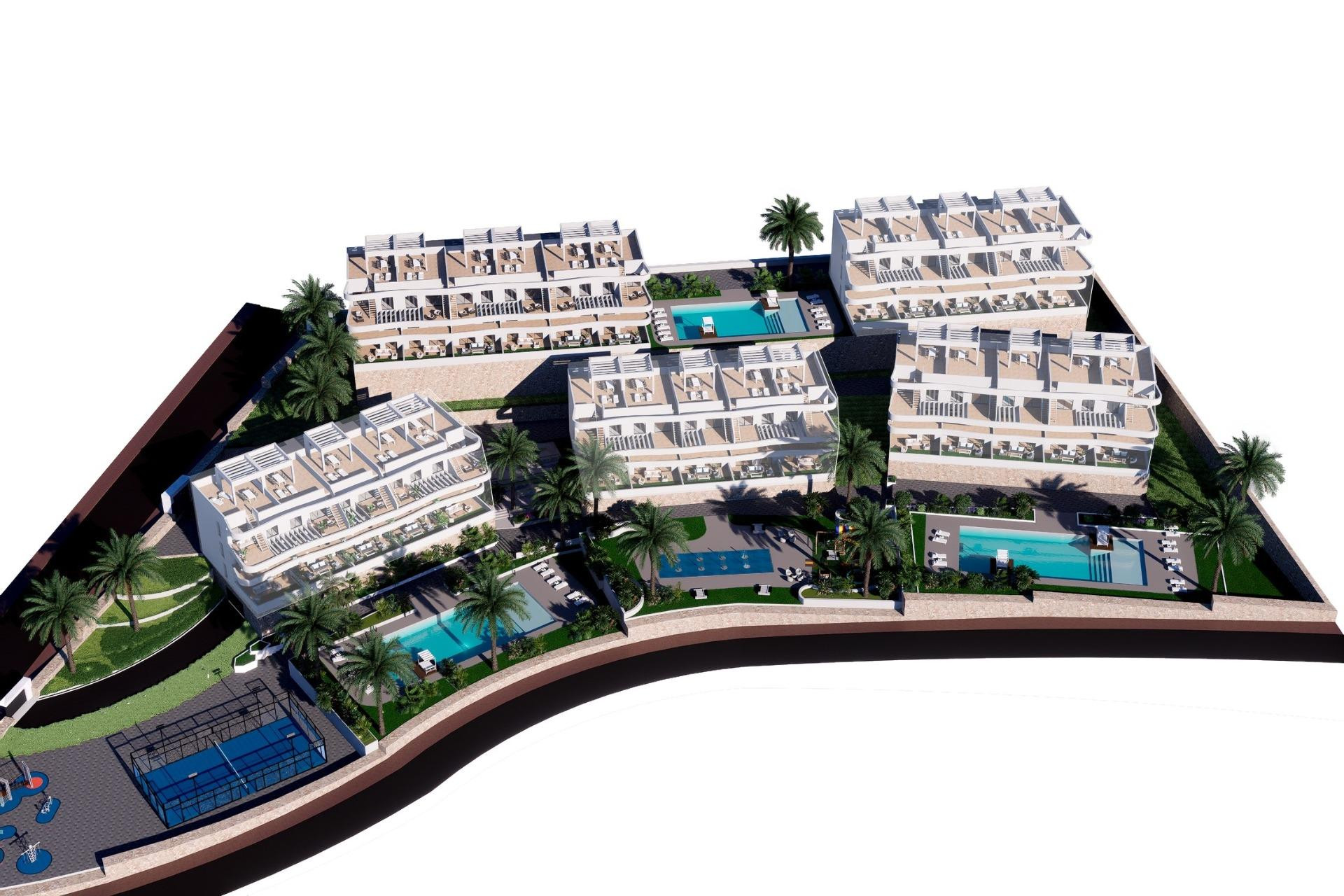 Nieuwbouw Woningen - Appartement / Flat - Finestrat - Puig Campana Golf