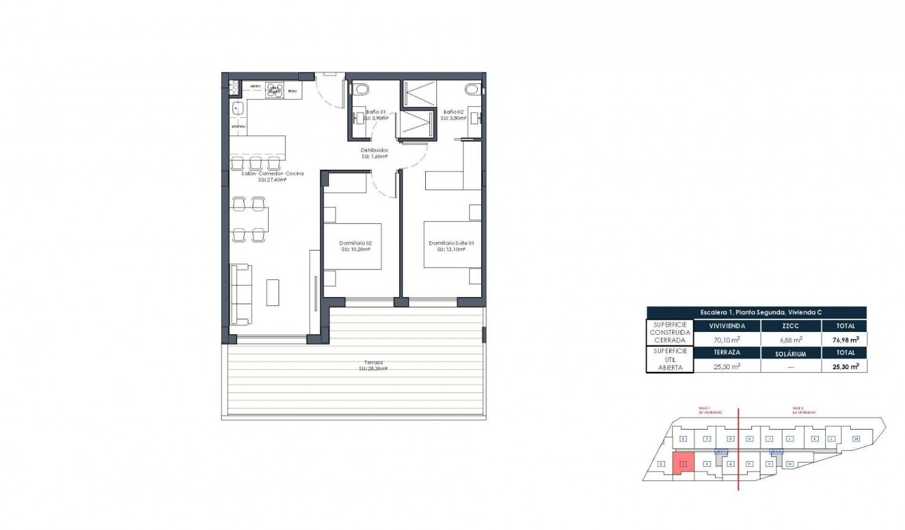 Nieuwbouw Woningen - Appartement / Flat - Formentera del Segura - Pueblo