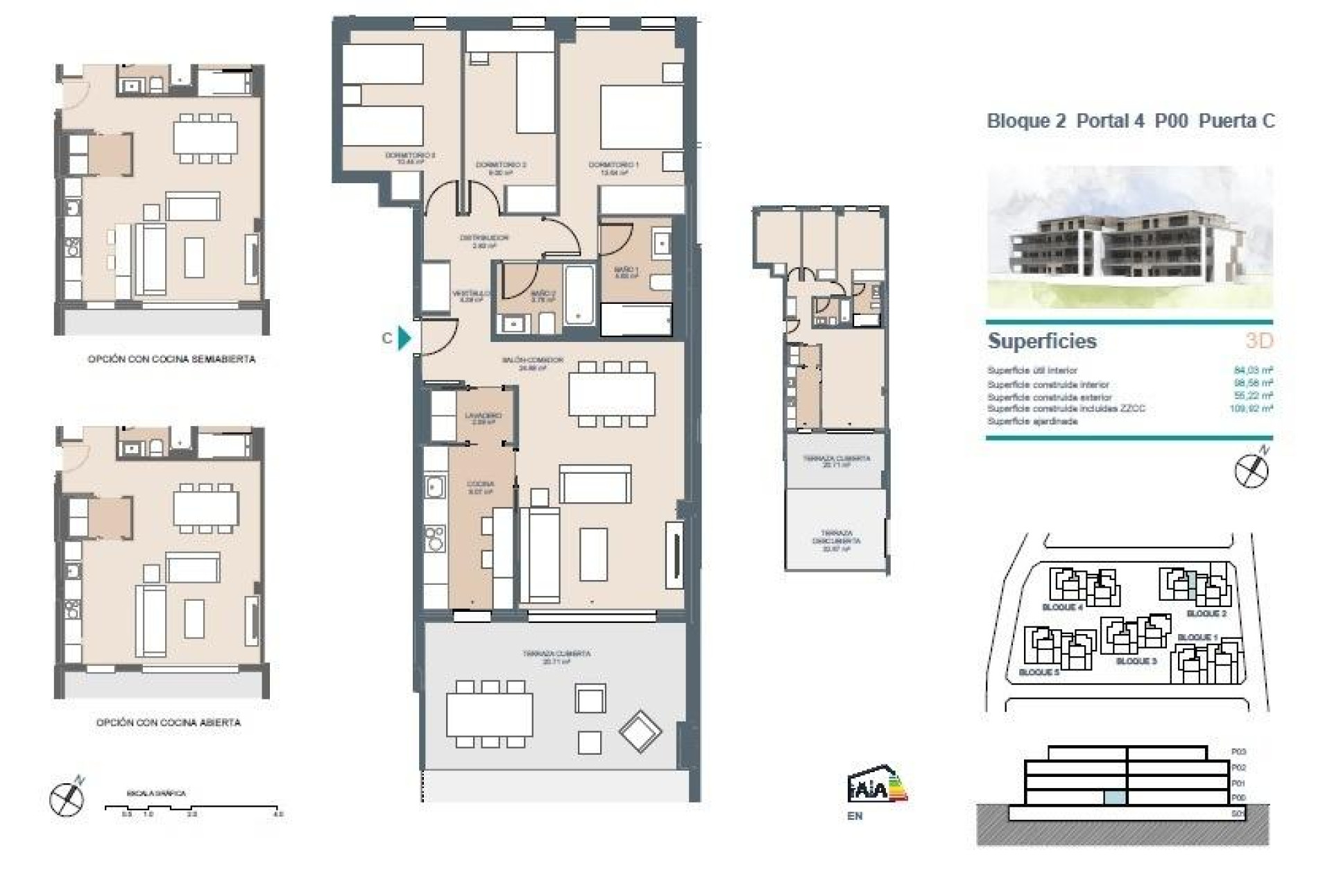 Nieuwbouw Woningen - Appartement / Flat - Godella - Urb. Campolivar