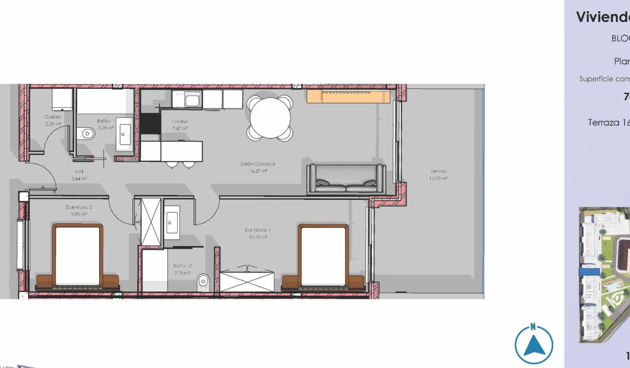 Nieuwbouw Woningen - Appartement / Flat - Guardamar del Segura - El Raso