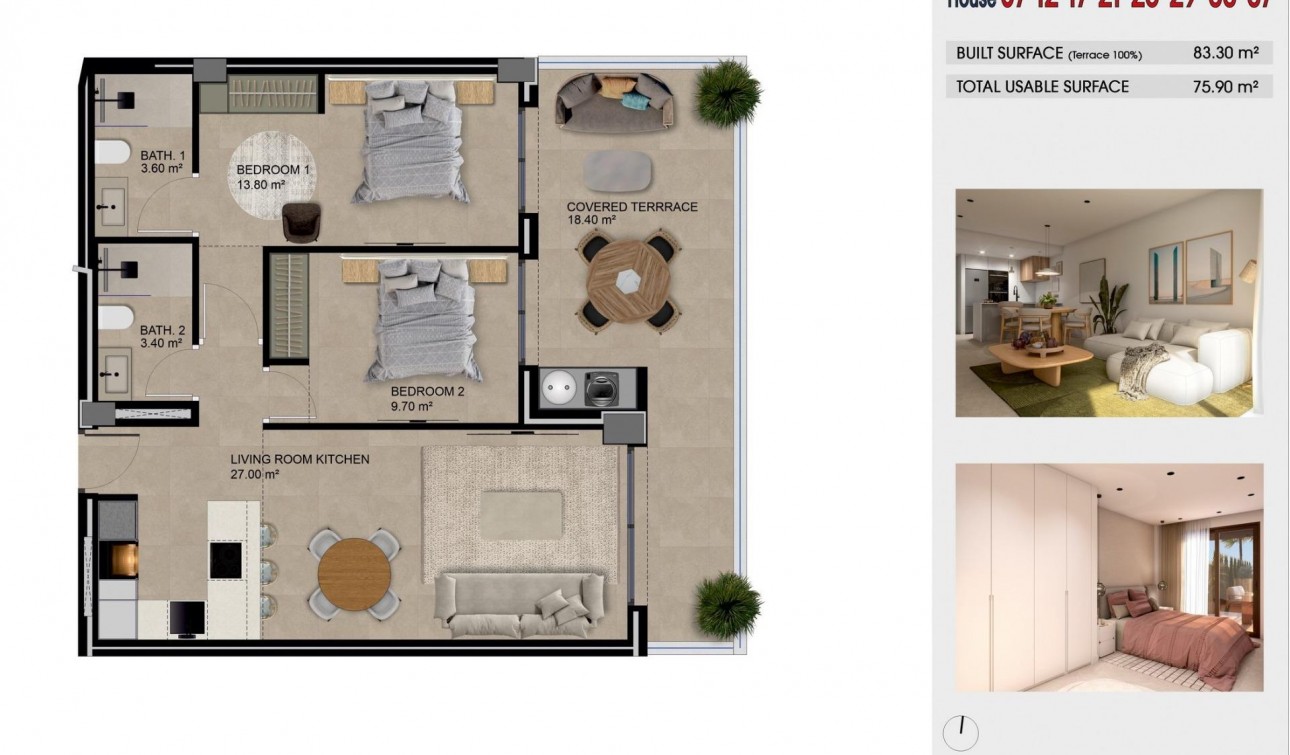 Nieuwbouw Woningen - Appartement / Flat - Guardamar del Segura - Puerto