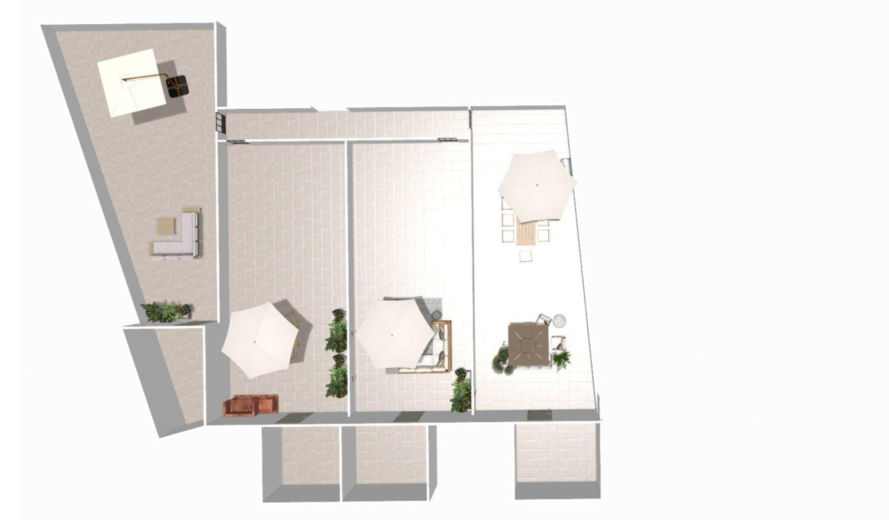 Nieuwbouw Woningen - Appartement / Flat - Hondón de las Nieves - La Canalosa