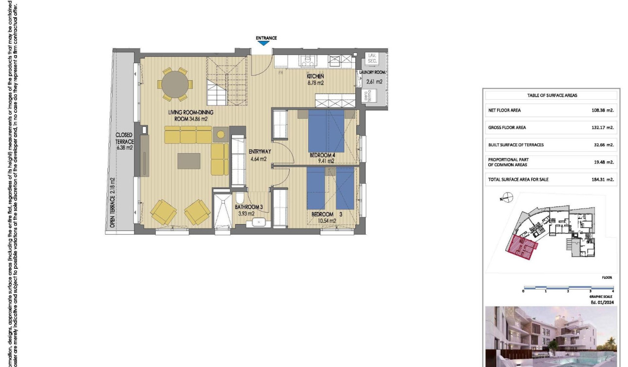 Nieuwbouw Woningen - Appartement / Flat - Jávea - Cala Blanca