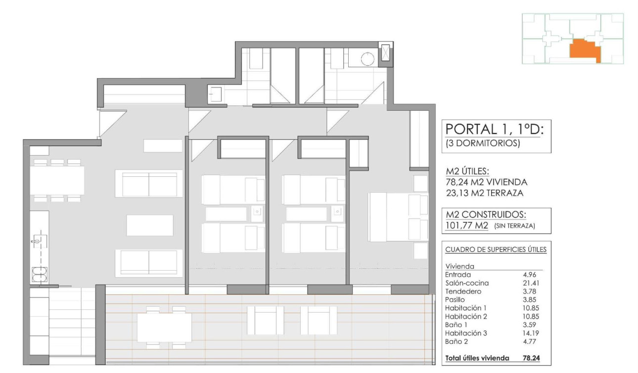 Nieuwbouw Woningen - Appartement / Flat - Jávea - Pueblo