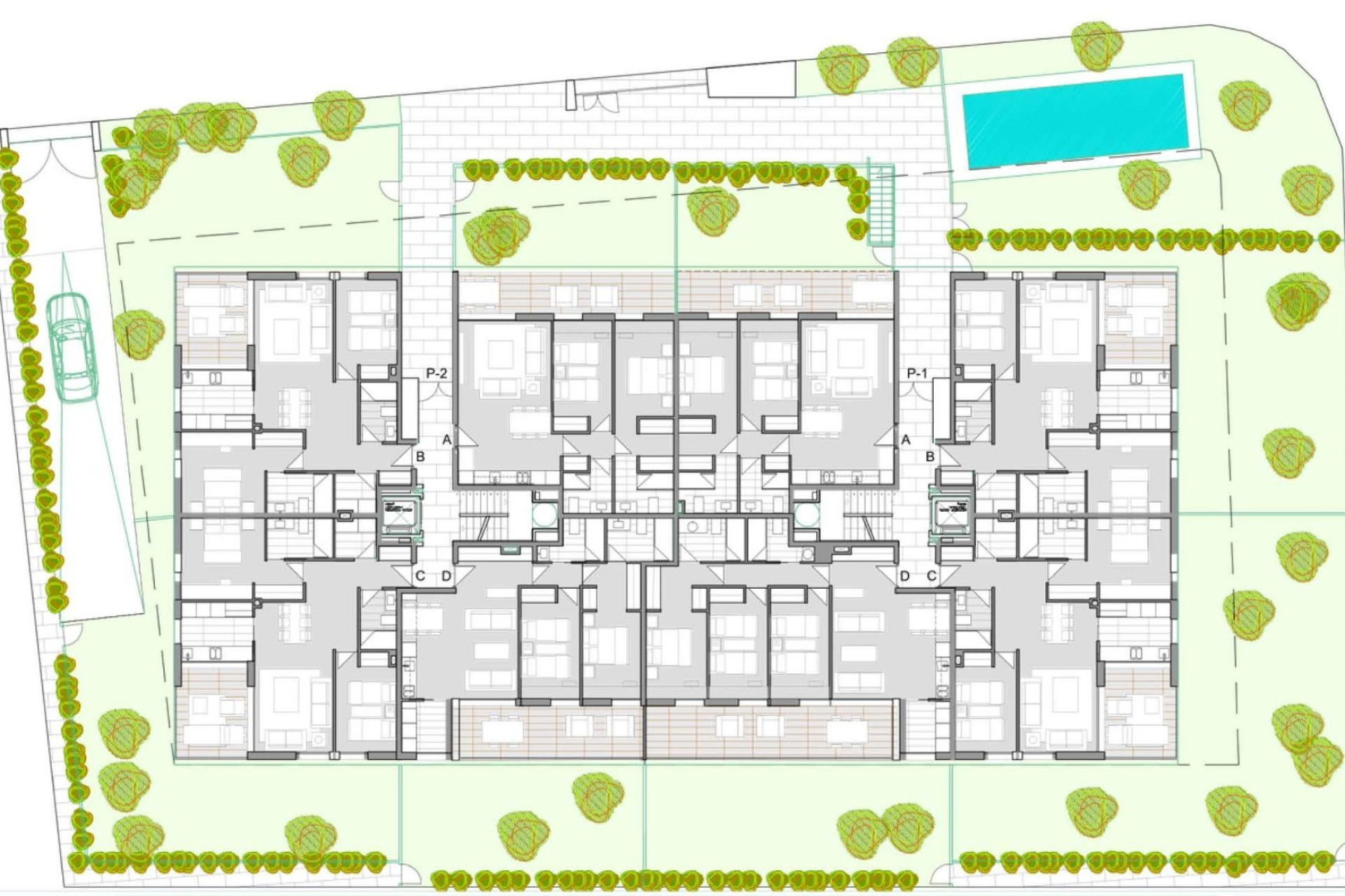 Nieuwbouw Woningen - Appartement / Flat - Jávea - Pueblo