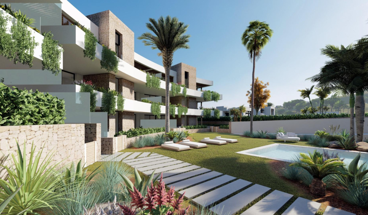 Nieuwbouw Woningen - Appartement / Flat - La Manga Club - Las Orquídeas