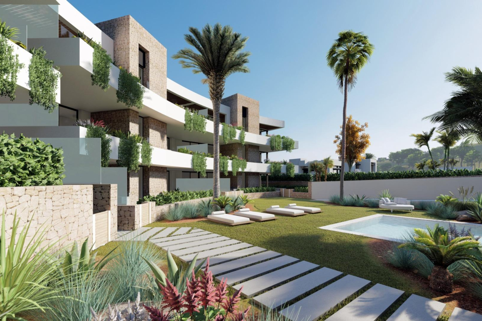 Nieuwbouw Woningen - Appartement / Flat - La Manga Club - Las Orquídeas