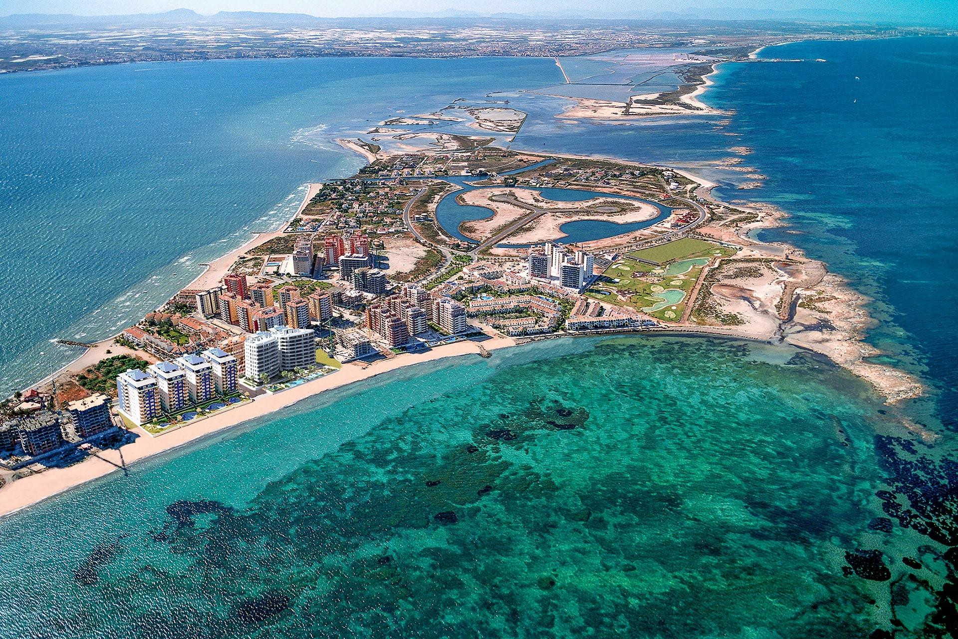 Nieuwbouw Woningen - Appartement / Flat - La Manga del Mar Menor - 1ª Linea Del Mar Mediterraneo