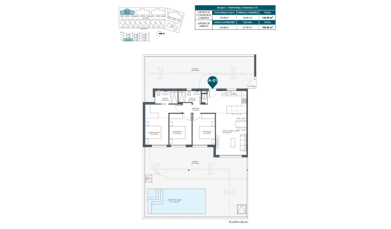 Nieuwbouw Woningen - Appartement / Flat - Los Alcazares - Serena Golf