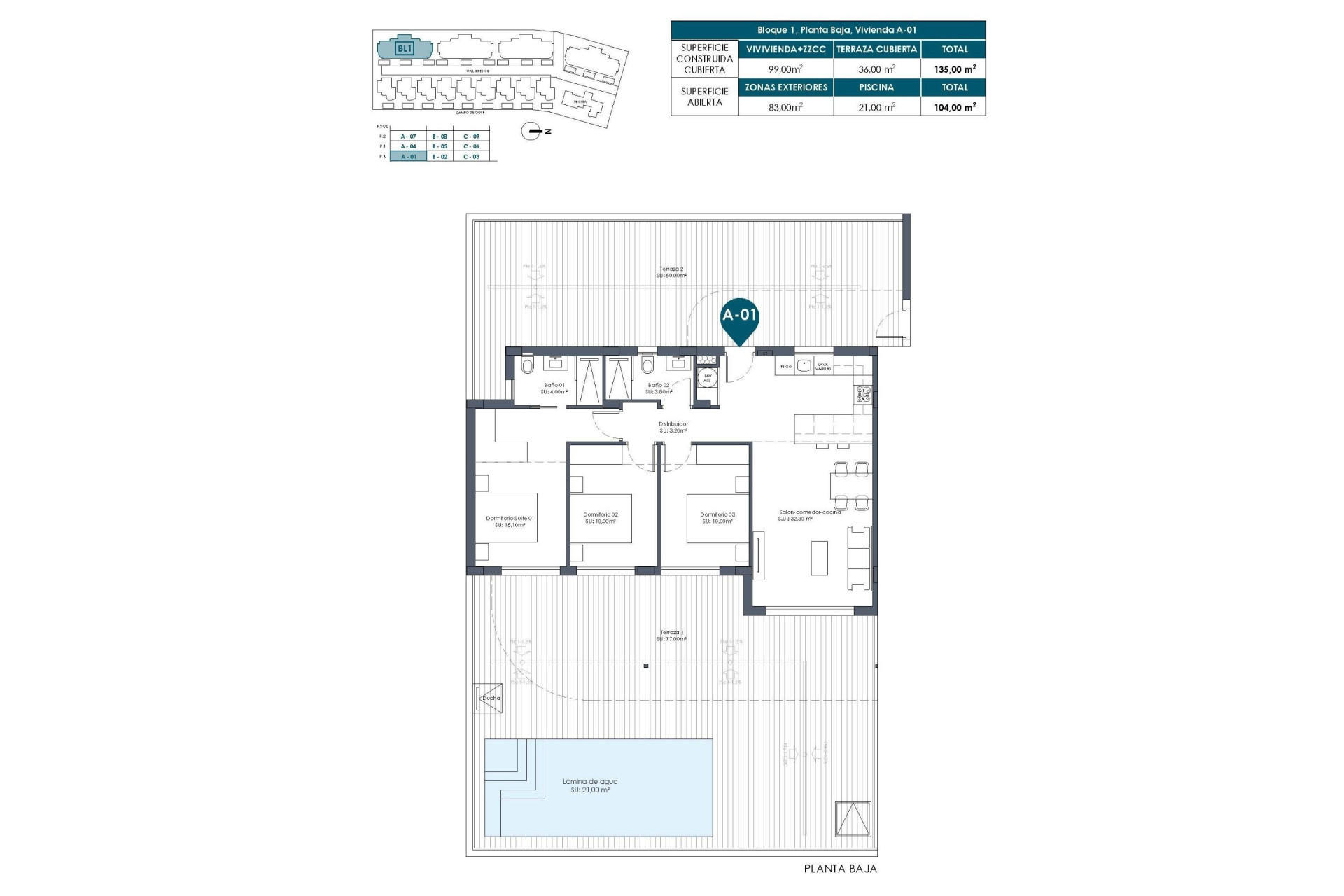 Nieuwbouw Woningen - Appartement / Flat - Los Alcazares - Serena Golf
