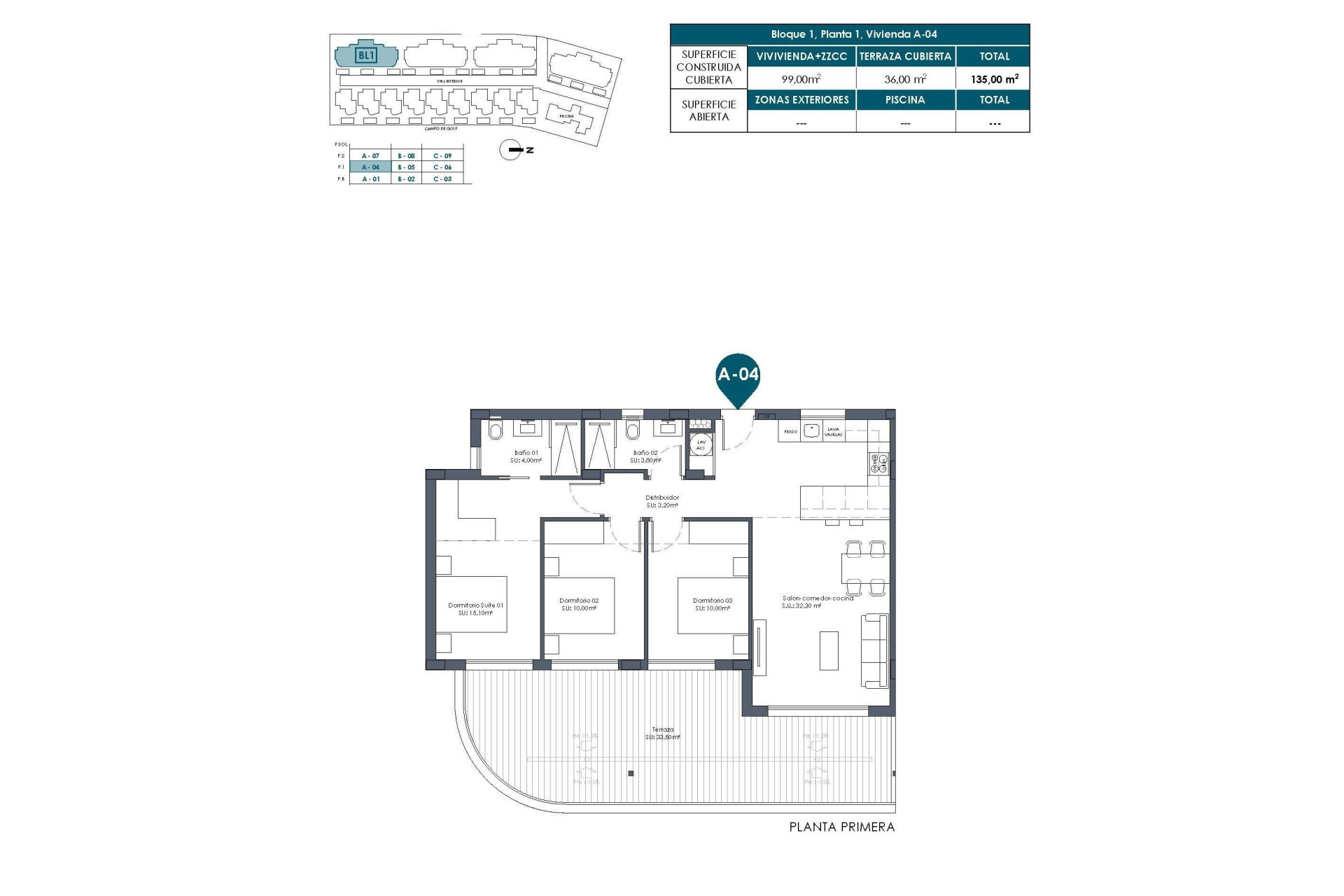Nieuwbouw Woningen - Appartement / Flat - Los Alcazares - Serena Golf