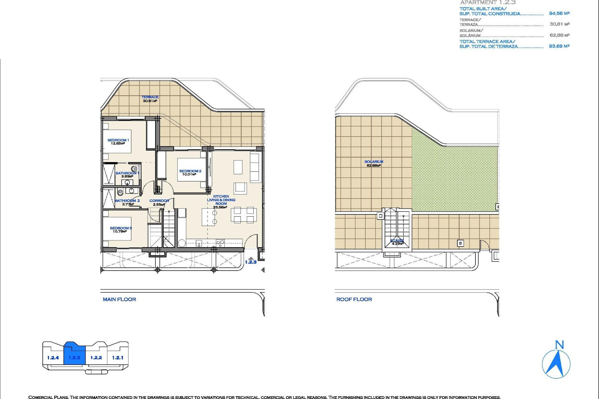 Nieuwbouw Woningen - Appartement / Flat - Los Alcazares - Serena Golf