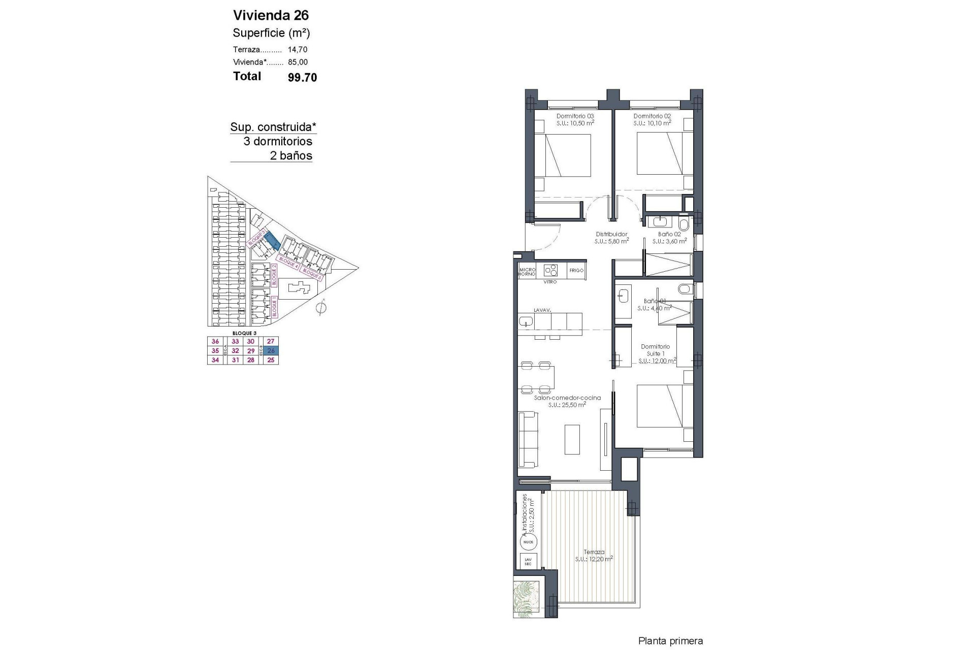 Nieuwbouw Woningen - Appartement / Flat - Los Alcazares - Serena Golf