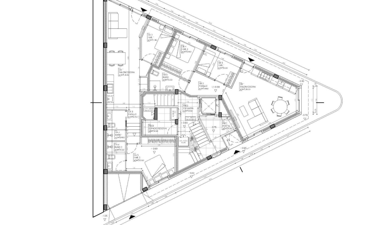 Nieuwbouw Woningen - Appartement / Flat - Mazarron - pueblo