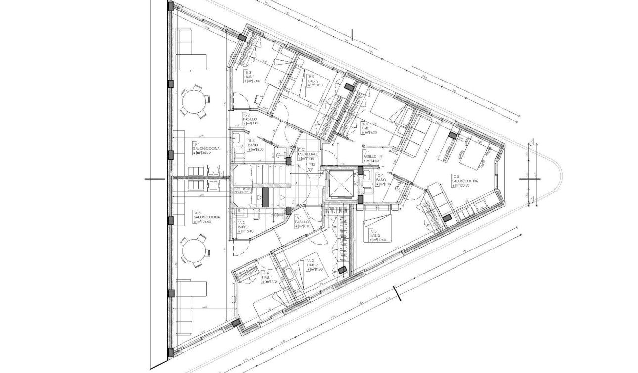 Nieuwbouw Woningen - Appartement / Flat - Mazarron - pueblo