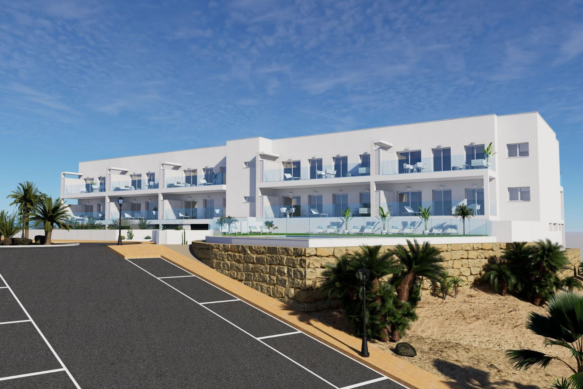 Nieuwbouw Woningen - Appartement / Flat - Mojacar - Descargador