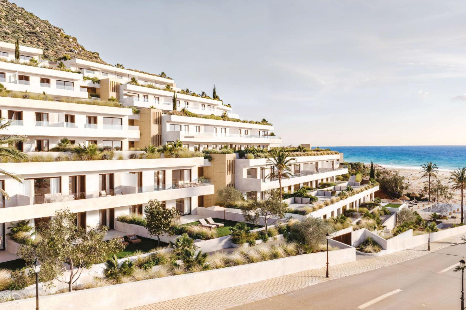 Nieuwbouw Woningen - Appartement / Flat - Mojacar - Playa Macenas (Mojácar)