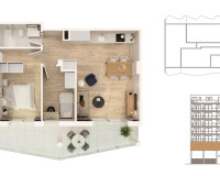 Nieuwbouw Woningen - Appartement / Flat - Moncofa - Playa de Moncofa