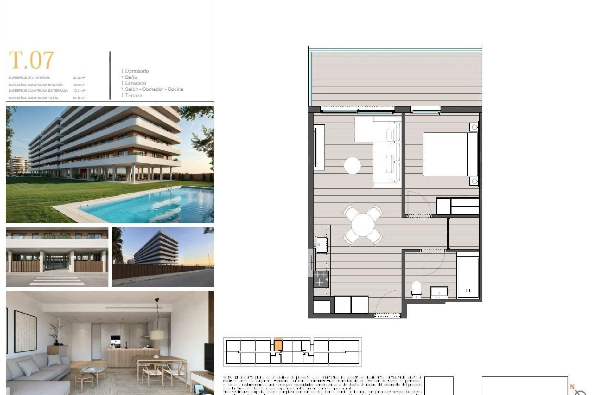 Nieuwbouw Woningen - Appartement / Flat - Moncofa - Playa de Moncofa