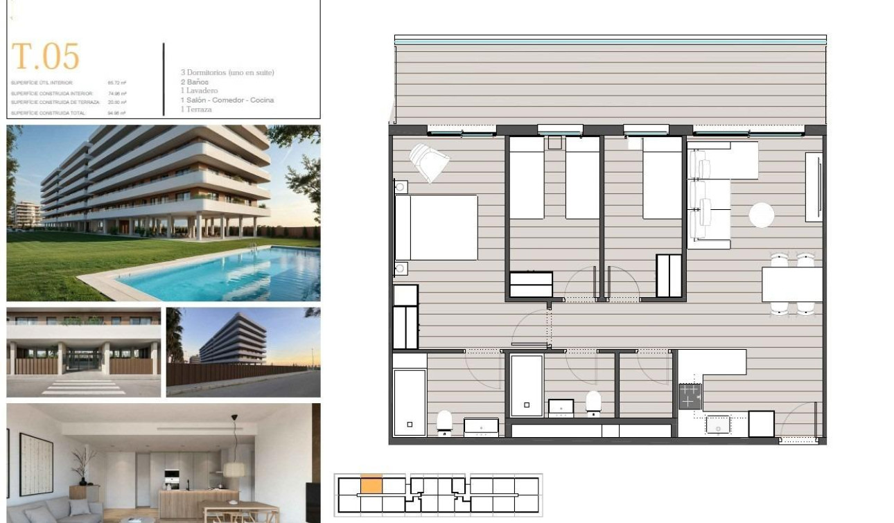 Nieuwbouw Woningen - Appartement / Flat - Moncofa - Playa de Moncofa