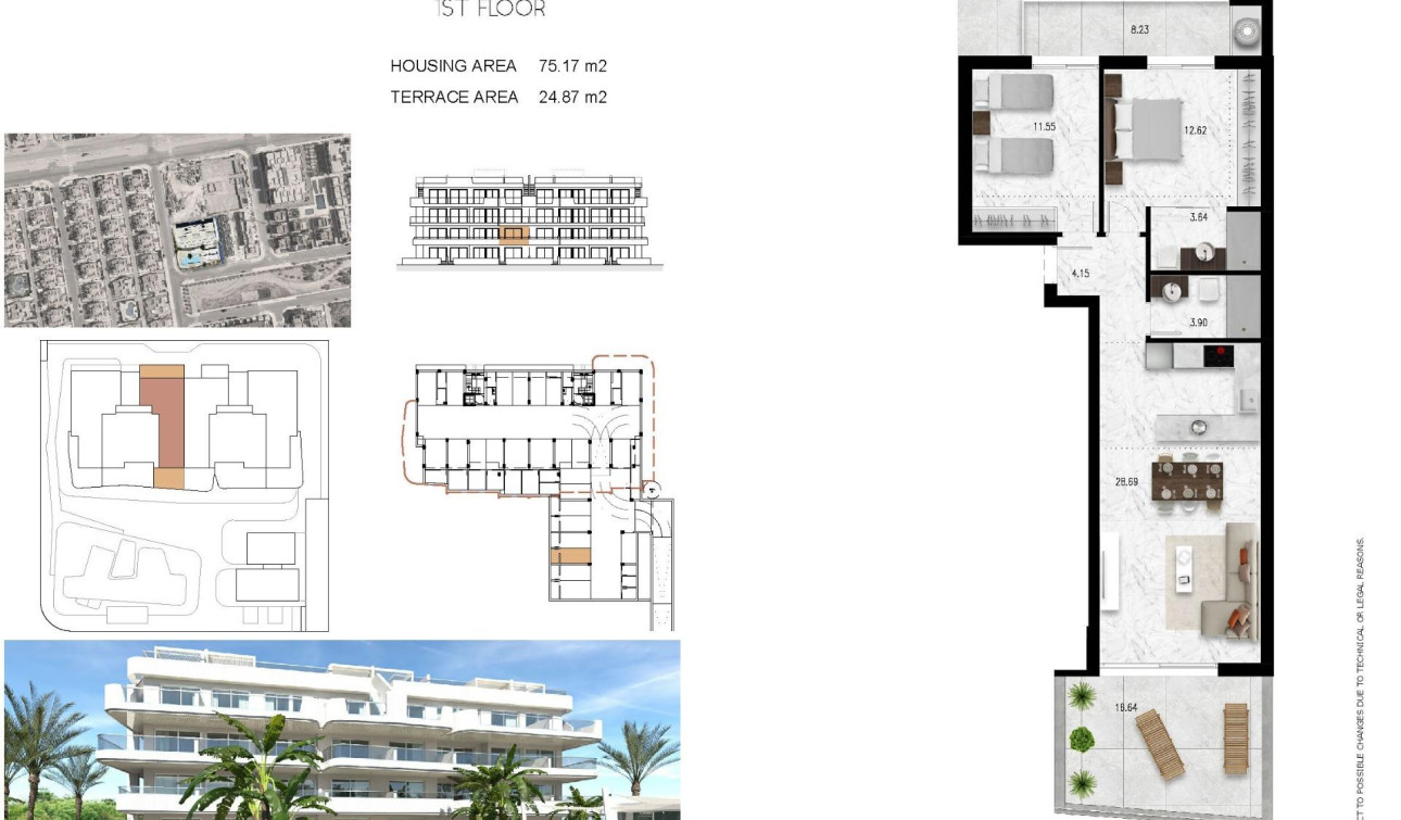 Nieuwbouw Woningen - Appartement / Flat - Orihuela Costa - Lomas de Cabo Roig