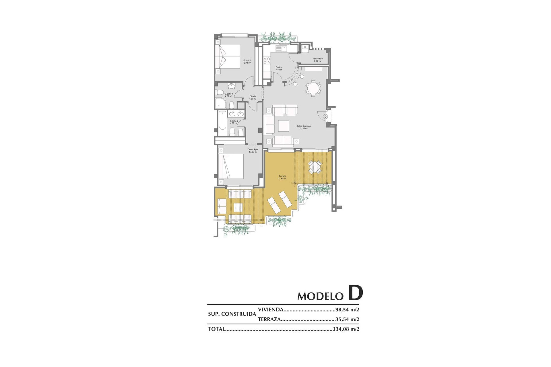 Nieuwbouw Woningen - Appartement / Flat - Orihuela Costa - Lomas de Campoamor
