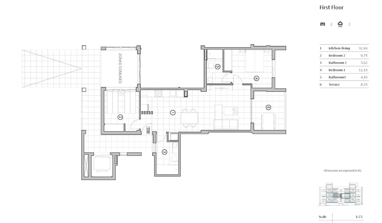 Nieuwbouw Woningen - Appartement / Flat - Orihuela Costa - PAU 8