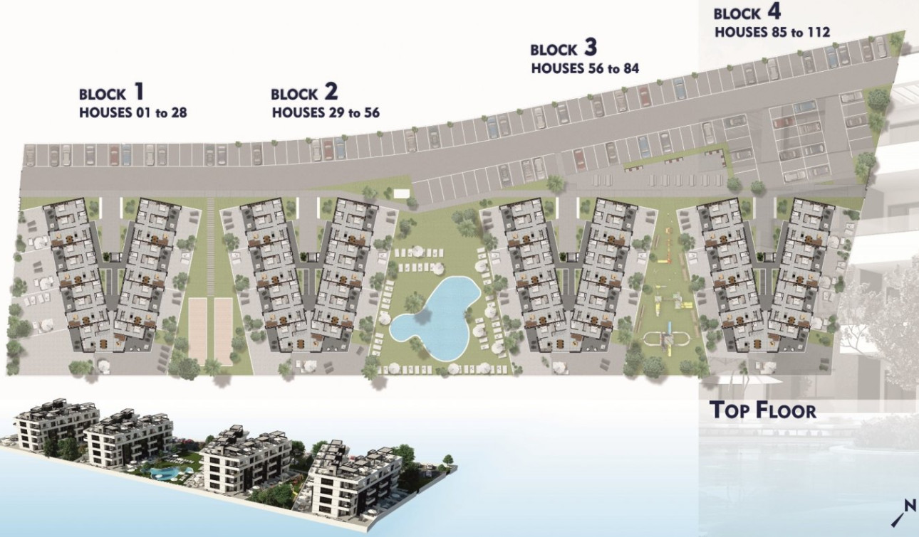 Nieuwbouw Woningen - Appartement / Flat - Orihuela Costa - Villamartín