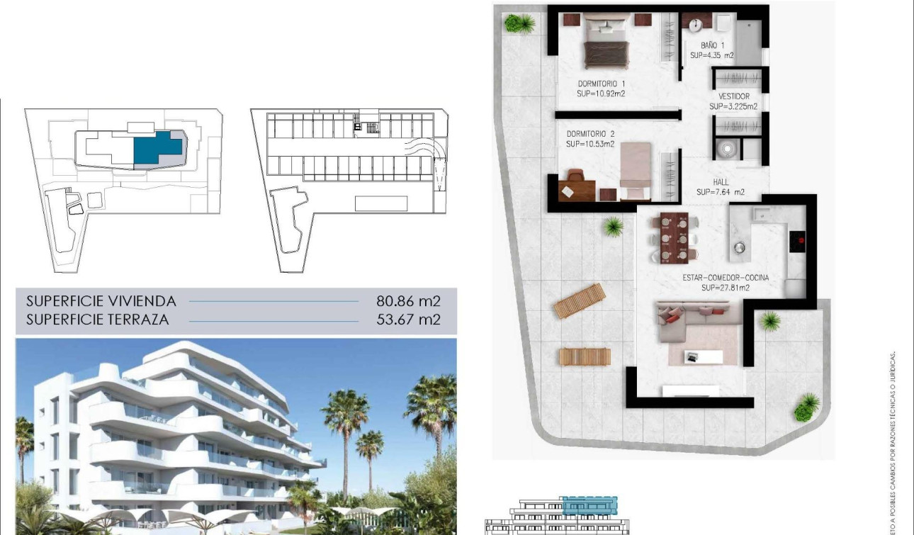 Nieuwbouw Woningen - Appartement / Flat - Pilar de la Horadada - Mil Palmeras