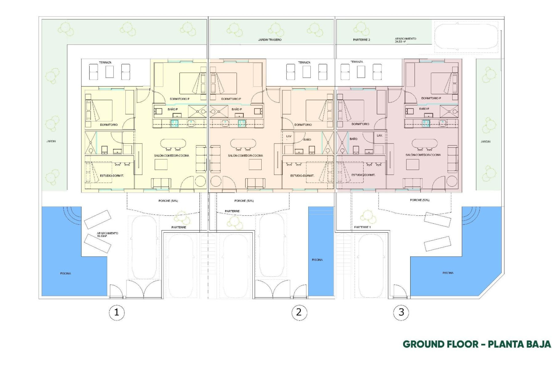Nieuwbouw Woningen - Appartement / Flat - Pilar de la Horadada - parques de Andromeda