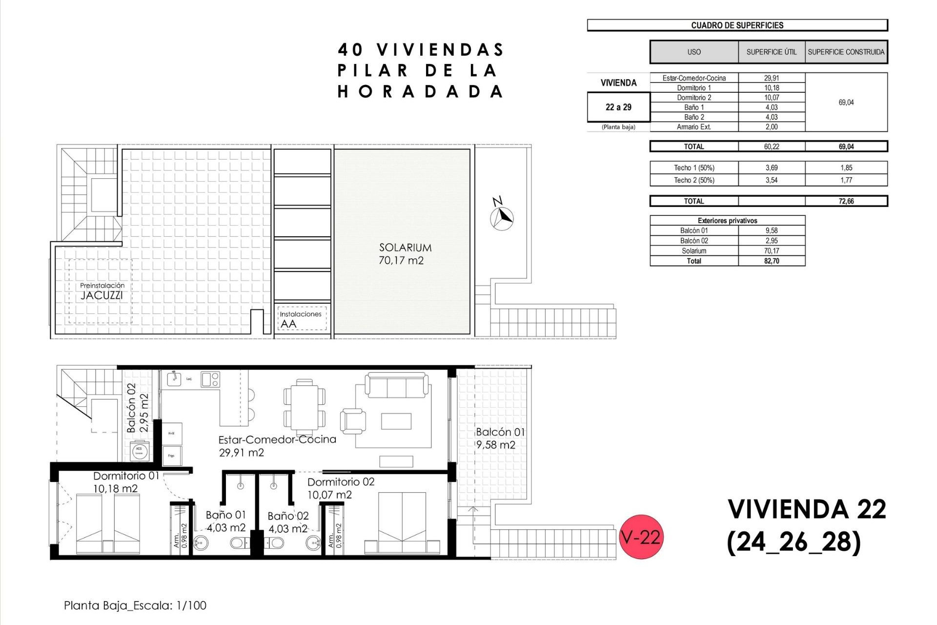 Nieuwbouw Woningen - Appartement / Flat - Pilar de la Horadada - pueblo