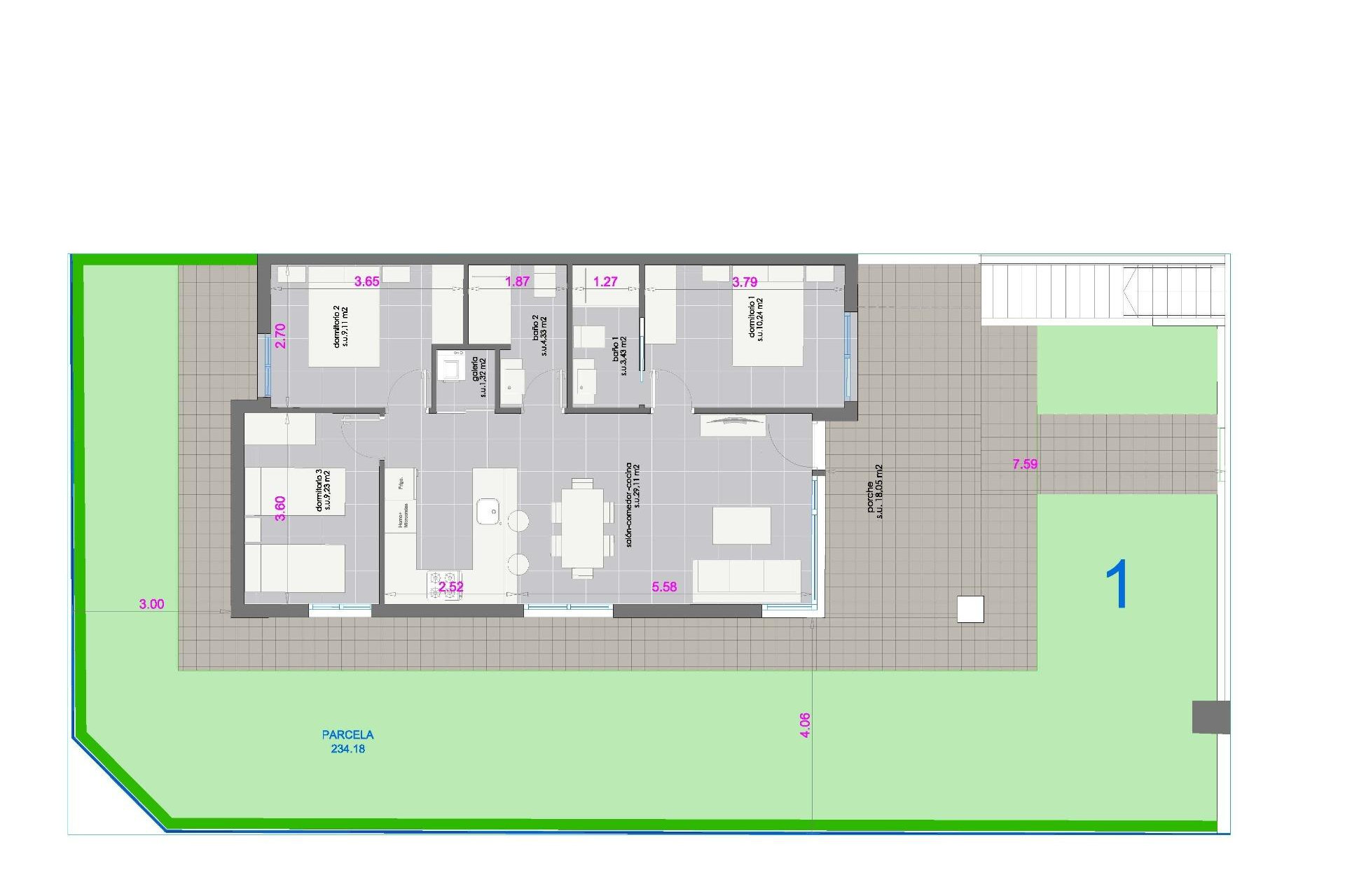 Nieuwbouw Woningen - Appartement / Flat - Pilar de la Horadada - pueblo