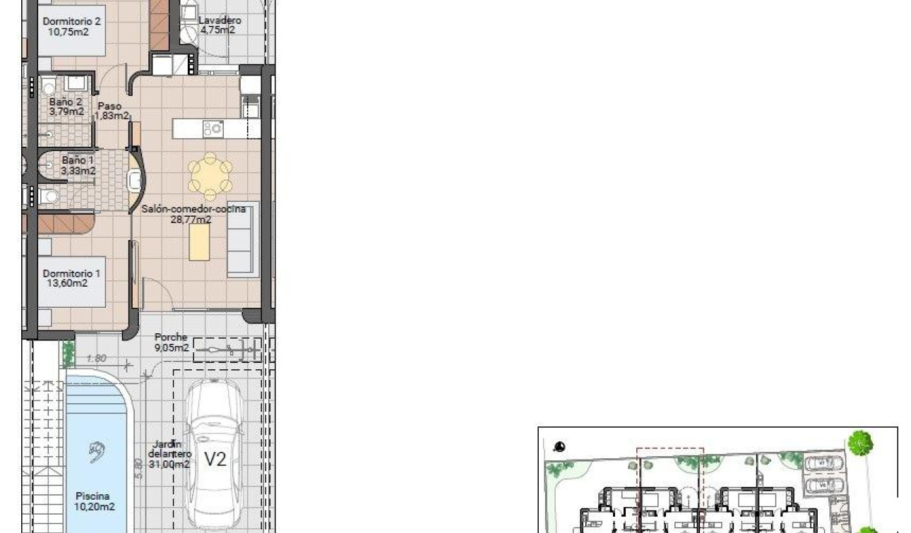Nieuwbouw Woningen - Appartement / Flat - Pilar de la Horadada - pueblo