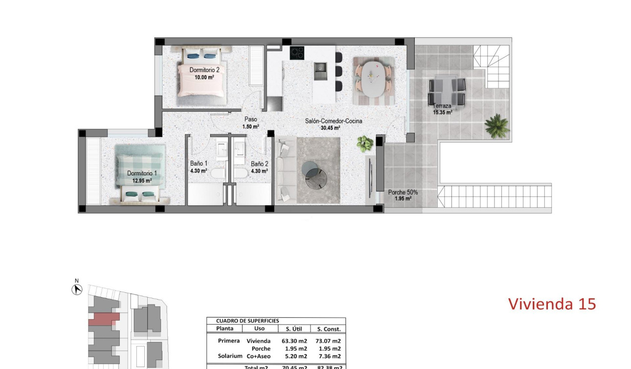 Nieuwbouw Woningen - Appartement / Flat - Pilar de la Horadada - pueblo