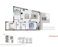 Nieuwbouw Woningen - Appartement / Flat - Pilar de la Horadada - pueblo