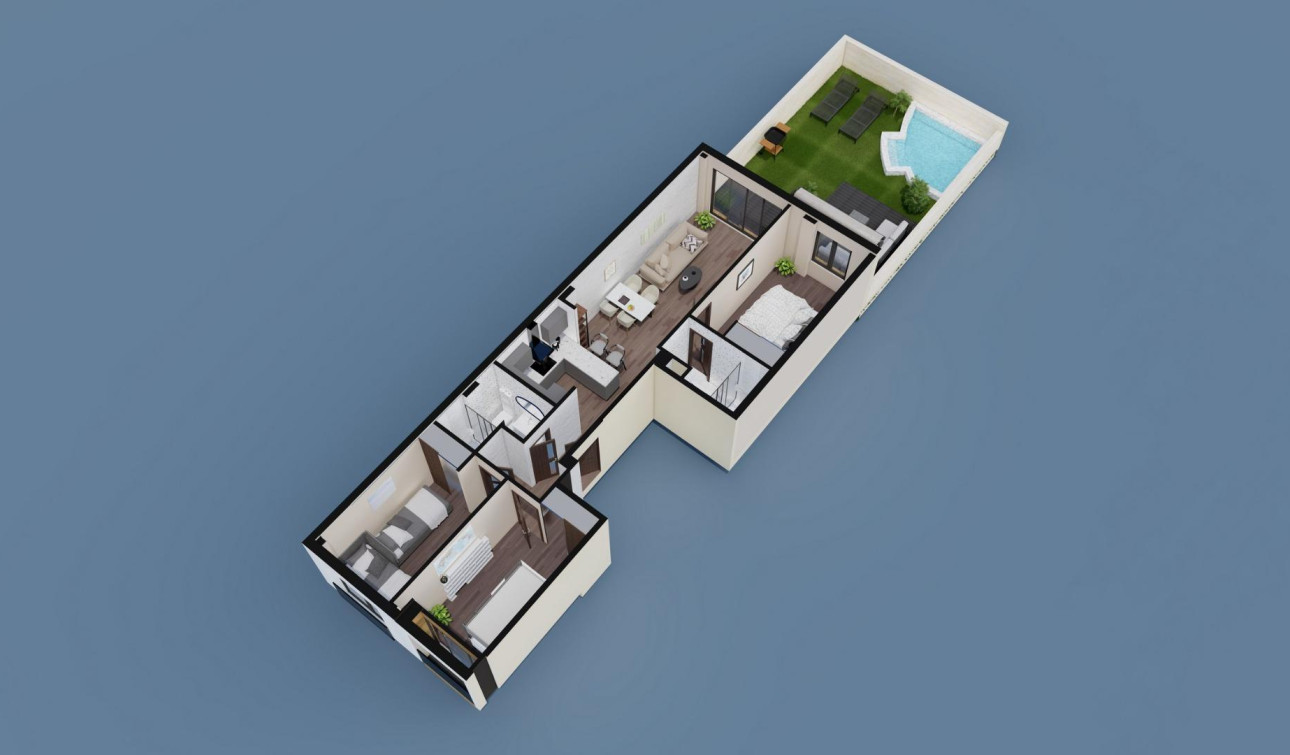 Nieuwbouw Woningen - Appartement / Flat - Pilar de la Horadada - pueblo