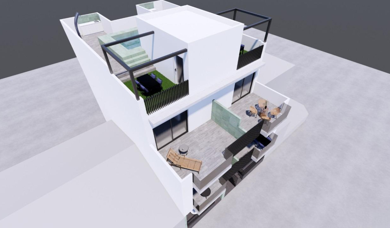 Nieuwbouw Woningen - Appartement / Flat - Pilar de la Horadada - Torre De La Horadada