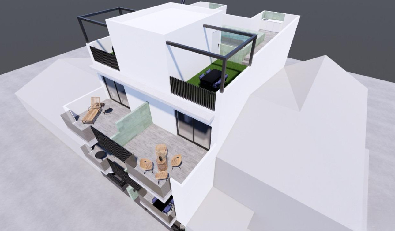Nieuwbouw Woningen - Appartement / Flat - Pilar de la Horadada - Torre De La Horadada