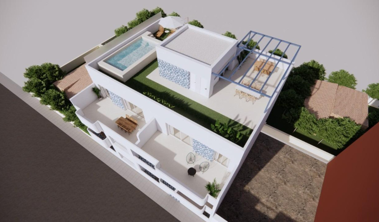 Nieuwbouw Woningen - Appartement / Flat - Pilar de la Horadada - Torre De La Horadada