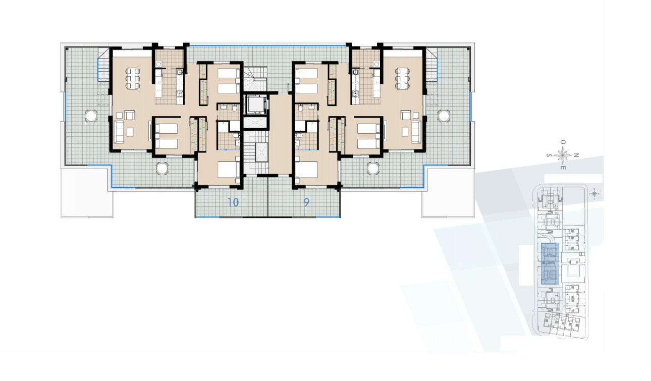 Nieuwbouw Woningen - Appartement / Flat - Pilar de la Horadada - Torre De La Horadada