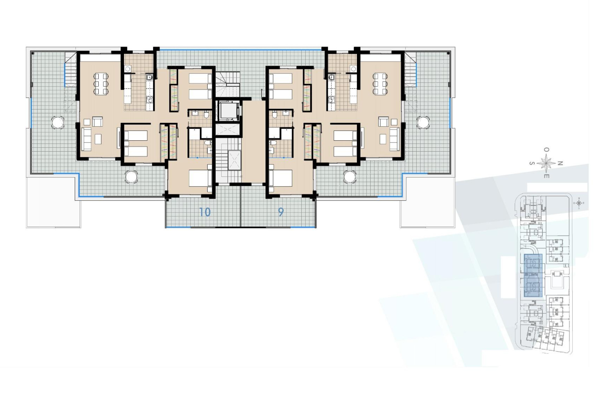 Nieuwbouw Woningen - Appartement / Flat - Pilar de la Horadada - Torre De La Horadada