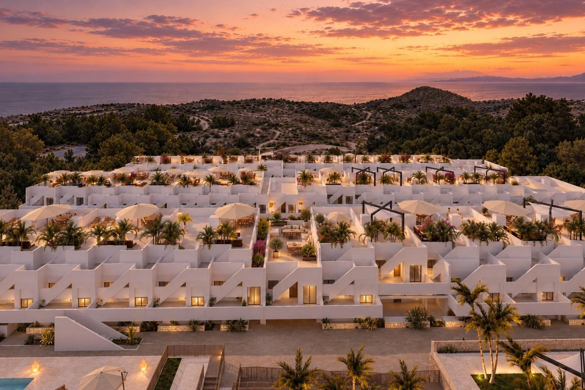 Nieuwbouw Woningen - Appartement / Flat - Pulpi - Aguilón Golf
