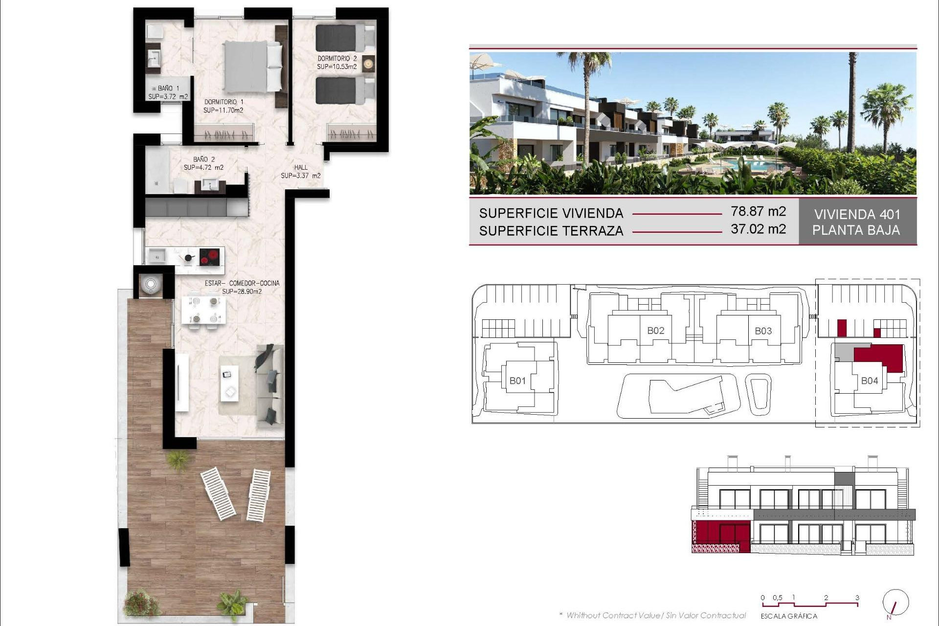 Nieuwbouw Woningen - Appartement / Flat - Rojales - Lo Marabú