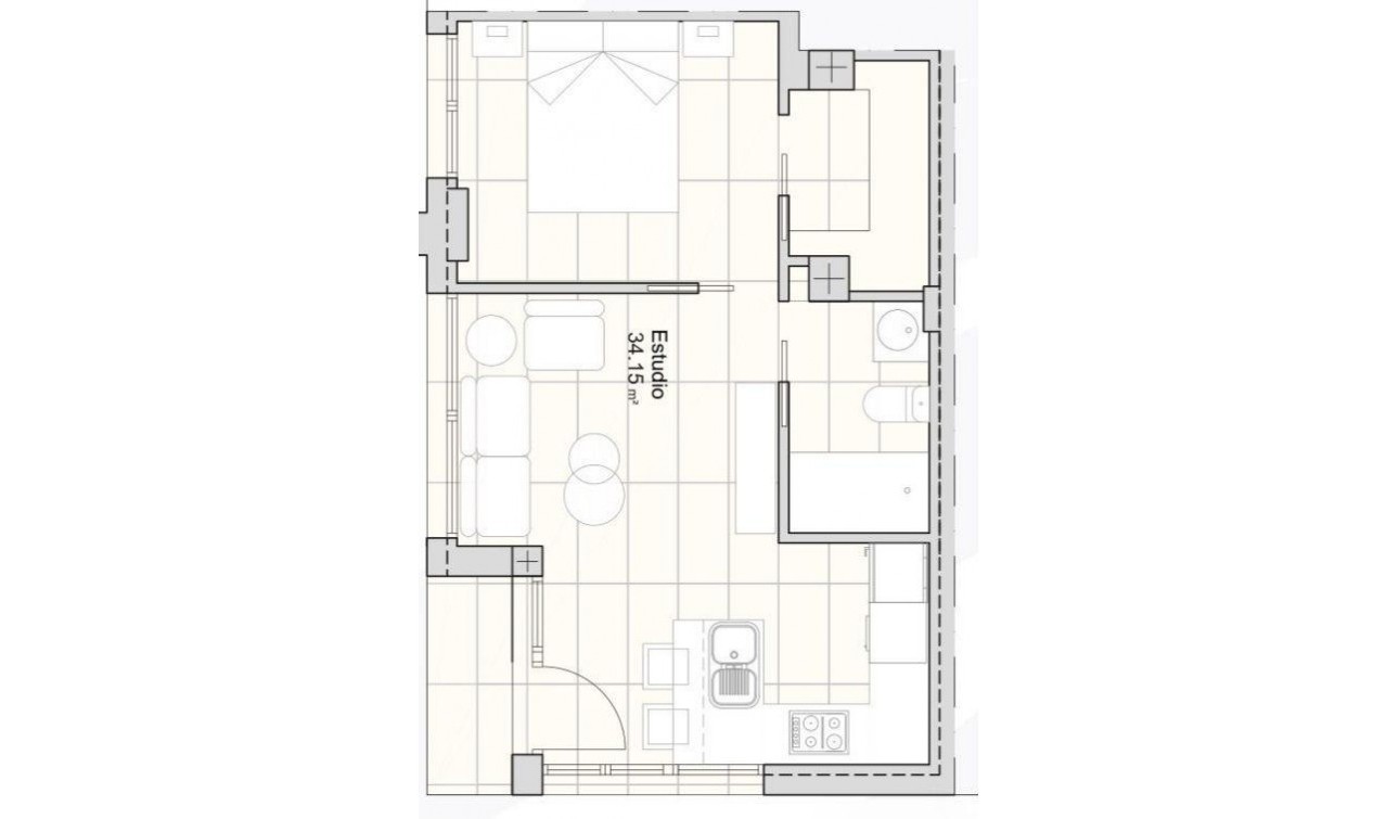 Nieuwbouw Woningen - Appartement / Flat - San Javier - pueblo