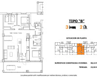 Nieuwbouw Woningen - Appartement / Flat - San Miguel de Salinas - Pueblo