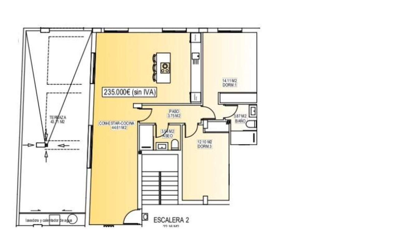 Nieuwbouw Woningen - Appartement / Flat - San Miguel de Salinas - Pueblo