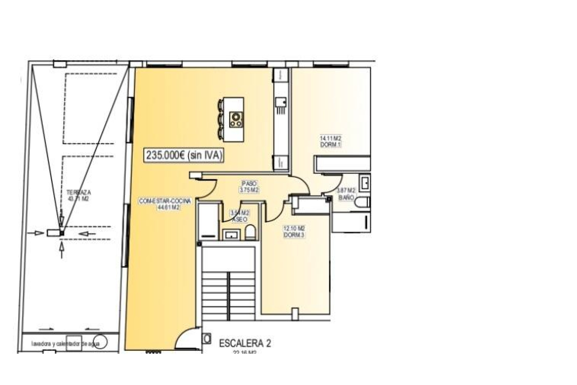 Nieuwbouw Woningen - Appartement / Flat - San Miguel de Salinas - Pueblo