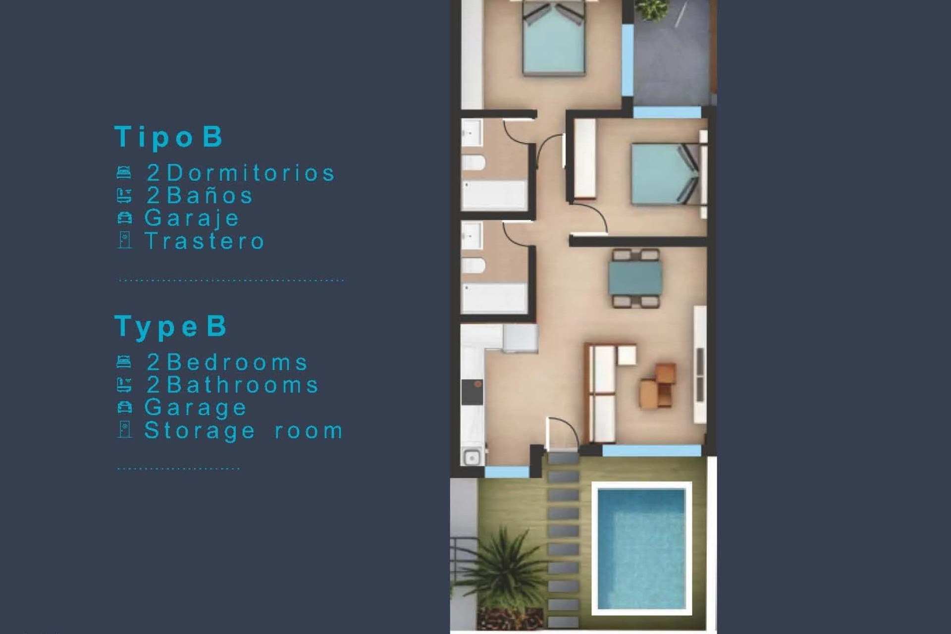 Nieuwbouw Woningen - Appartement / Flat - San Pedro del Pinatar - Los Pinos