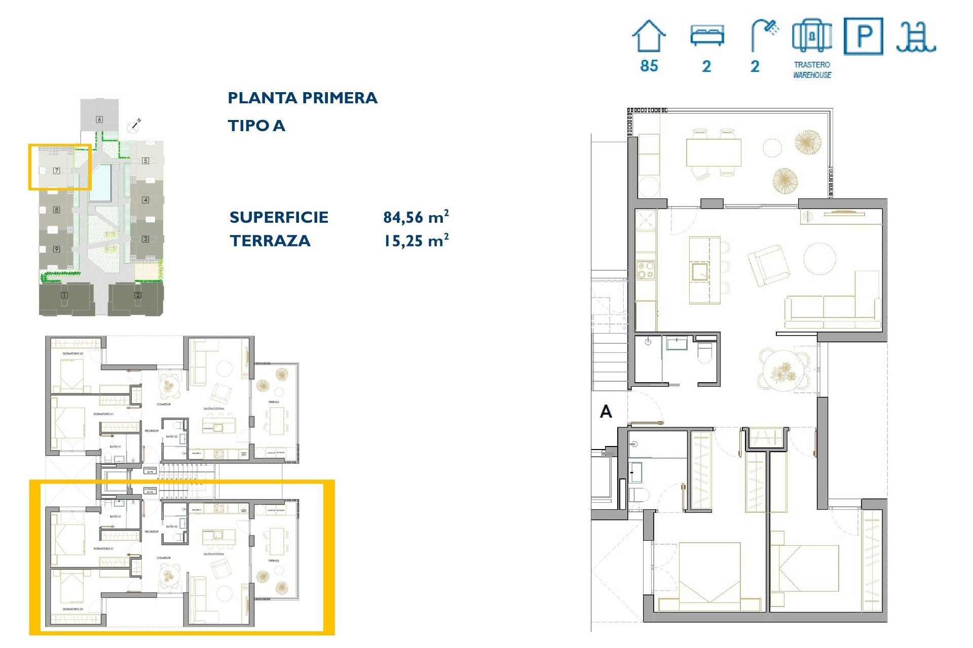Nieuwbouw Woningen - Appartement / Flat - San Pedro del Pinatar - Pueblo